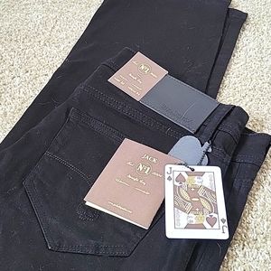 Jack of Spades Black Jeans 33-34